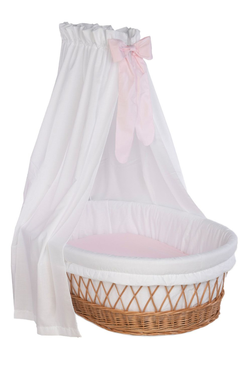 Textiles Set für Stubenwagen Basic rosa